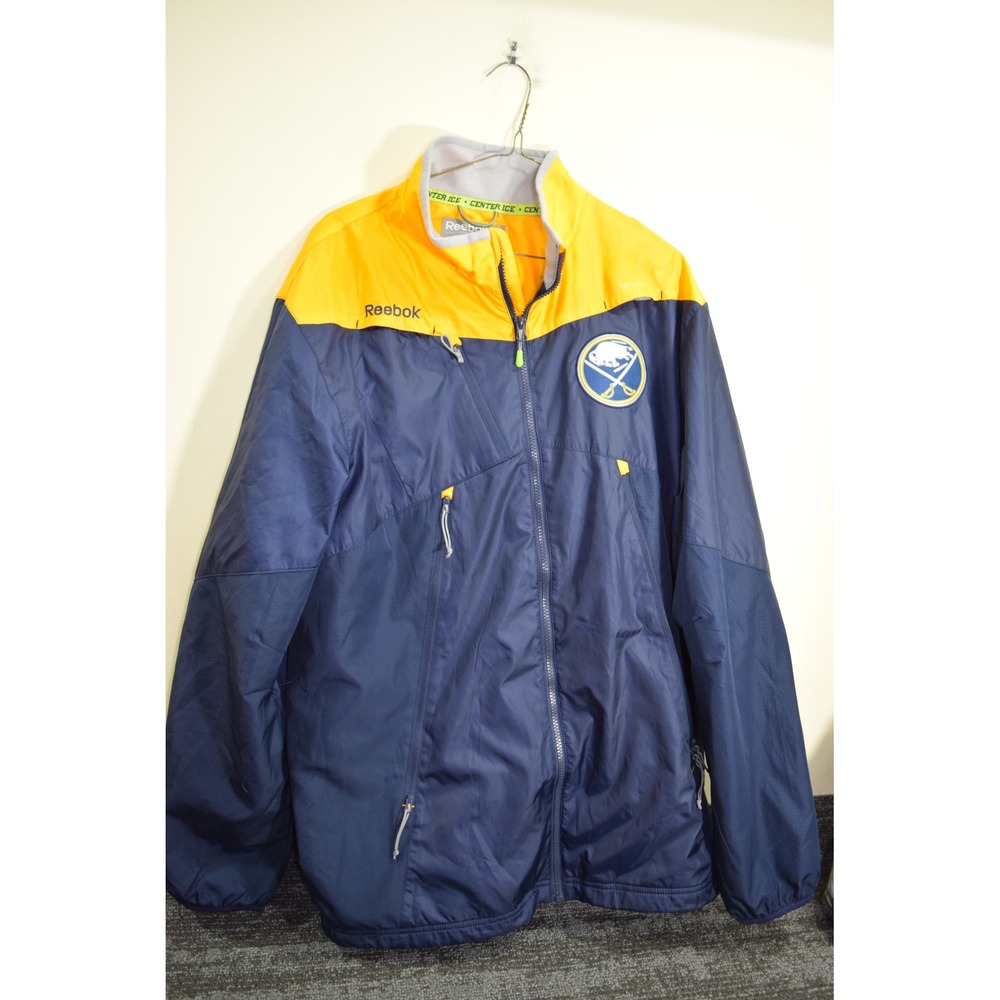 Reebok Buffalo Sabres NHL Center Ice Collection Full Zip Windbreaker Jacket XL
